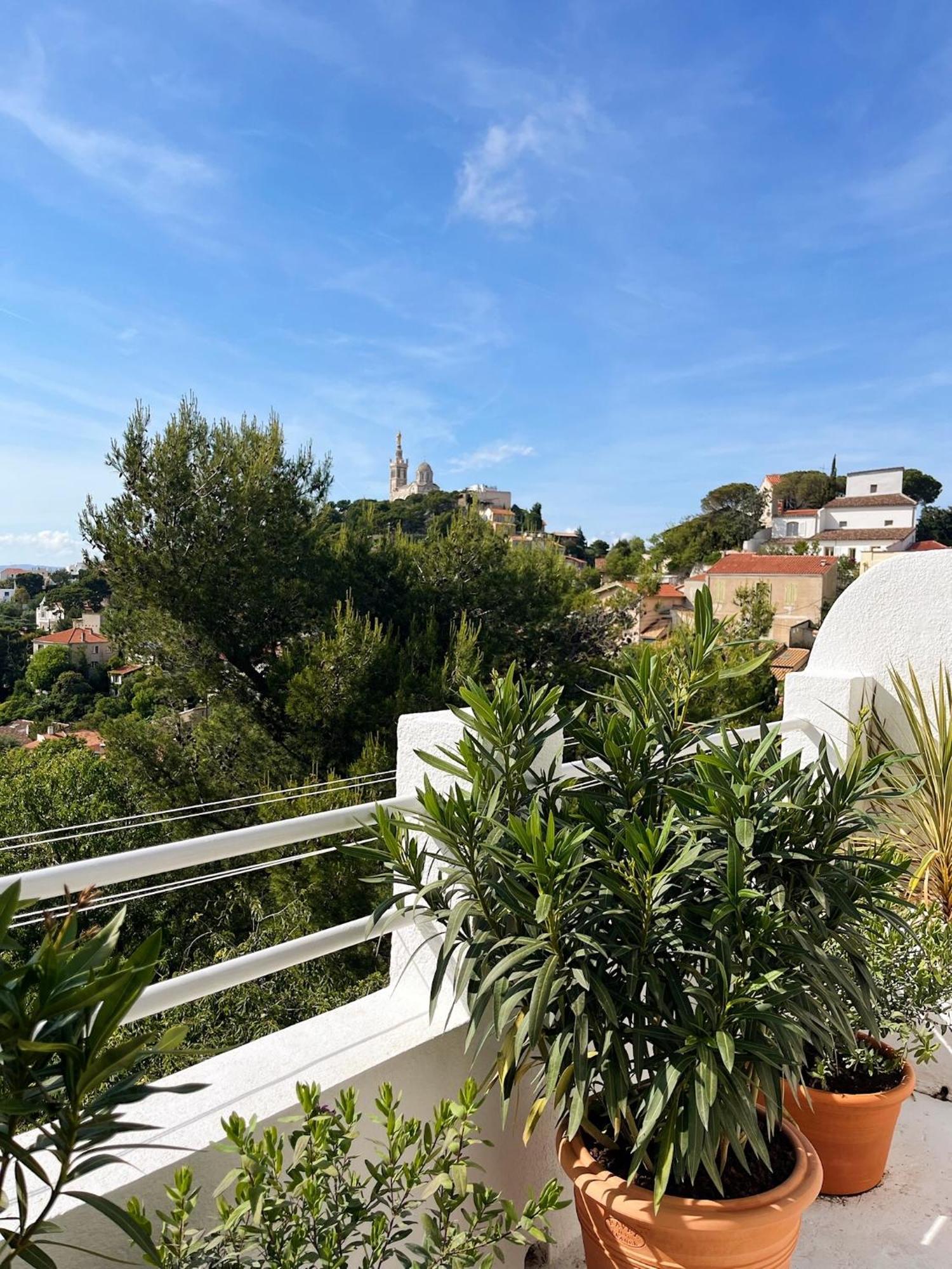 Charmant Studio-Terrasse Vue Mer Marseille Eksteriør billede